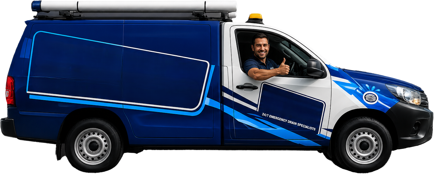 Erskineville Blocked Drains service van