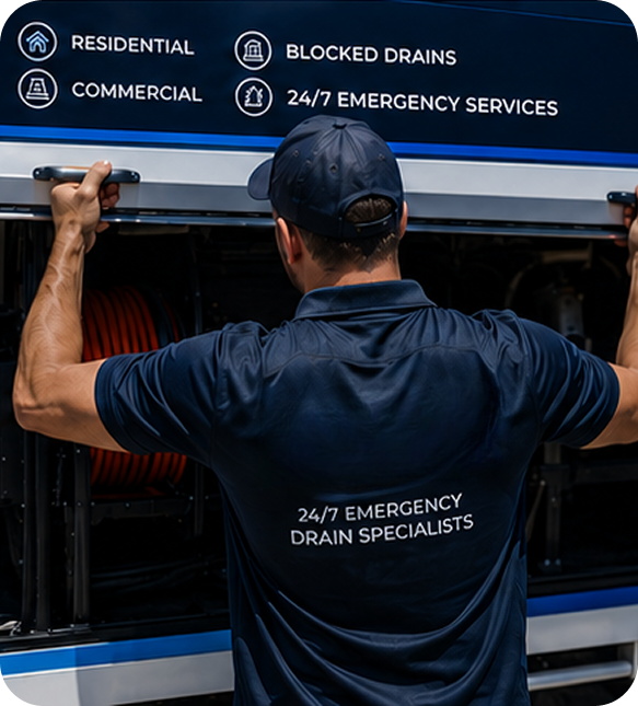 Licensed blocked drain plumber servicing a Erskineville home
